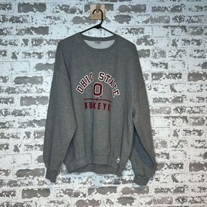 Russel Ohio state buckeyes crew neck